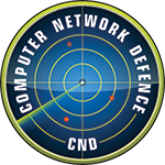 Computer Network Defence Radar Logo